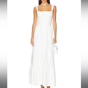 Elegant White Maxi Dress